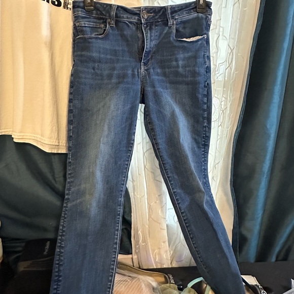 American Eagle Outfitters Denim - American Eagle Outfitters Dark Blue Skinny Jeans